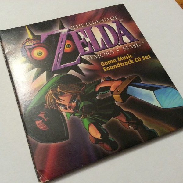The soundtrack CD set to Zelda Majora's Mask
