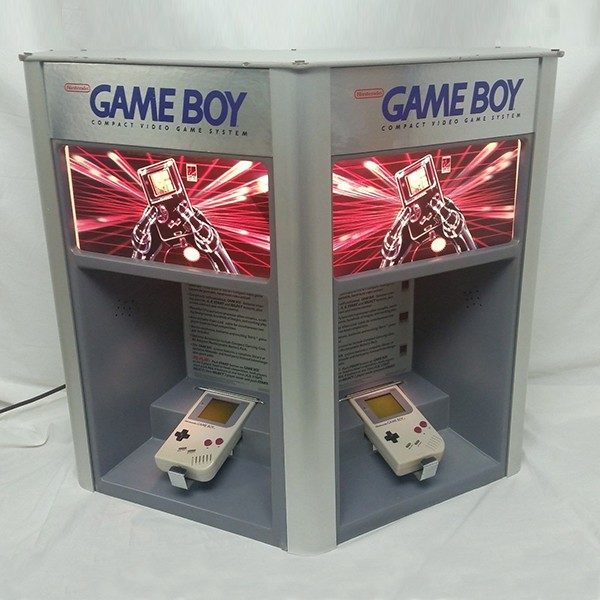 Awesome Game Boy dual store kiosk