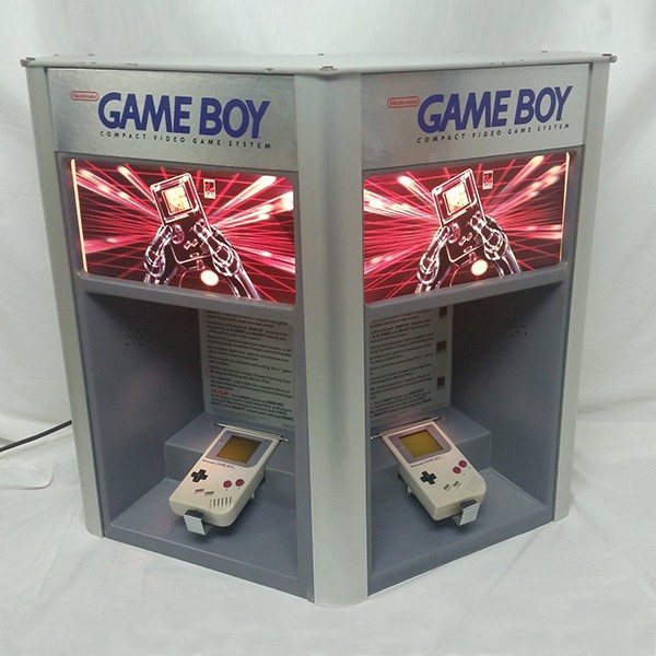 Awesome Game Boy dual store kiosk