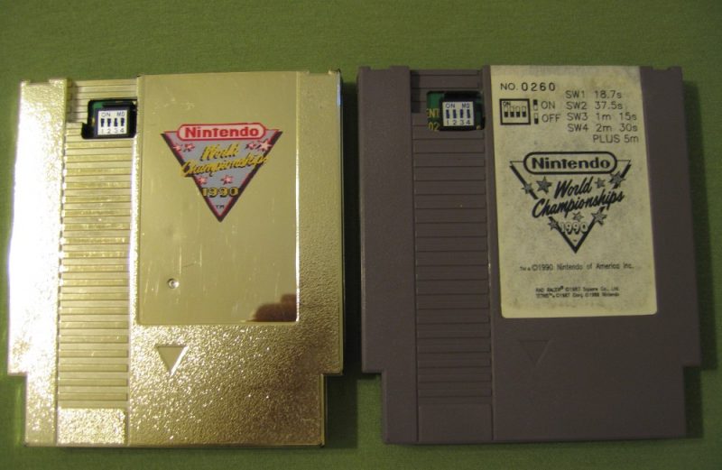 World Championships cartridge. Probably the most expensive game in the world