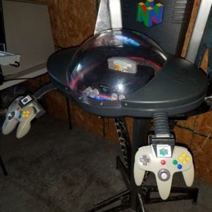 The Nintendo 64 Kiosk System in action