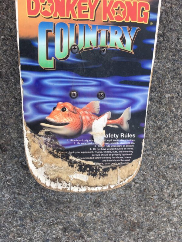 Donkey Kong Country Skateboard bottom