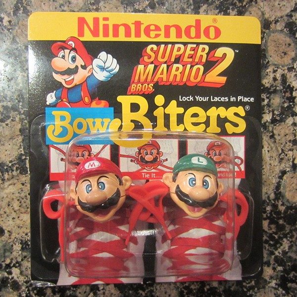 The Super Mario Bow Biters in the box