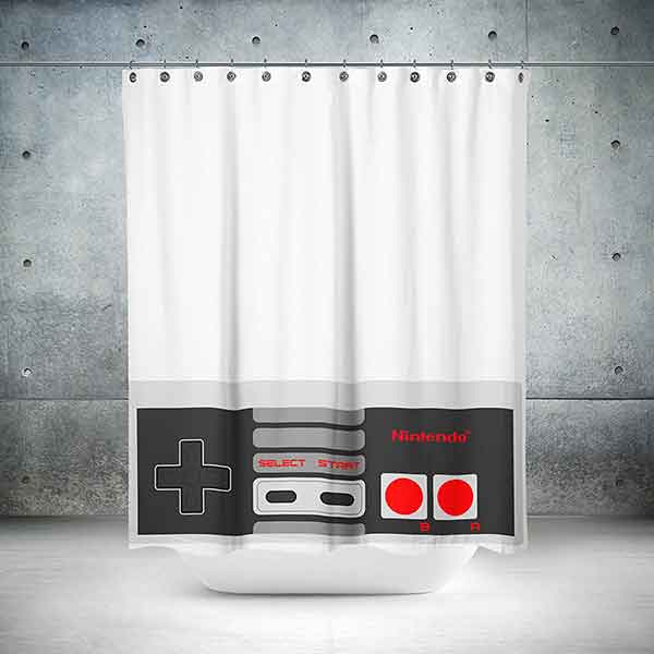 Front is custom printed and looks like a NES controller
