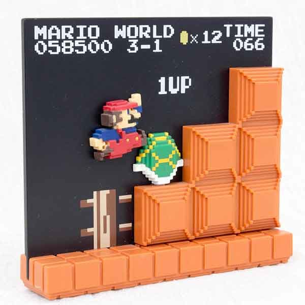 Beautiful shot from the side of the Super-Mario-2D-Stage-Figure