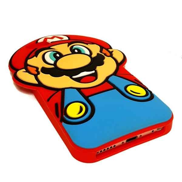 The Super Mario 3D iPhone Cover is made of high quality silicone