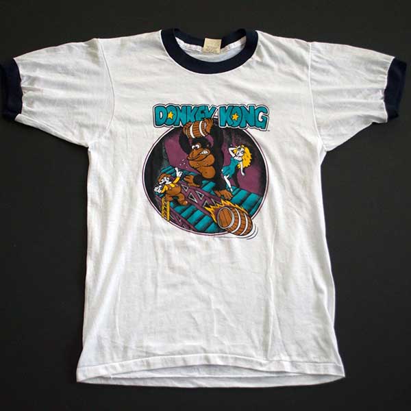 This vintage Donkey Kong promo t-shirt is as retro as it can get