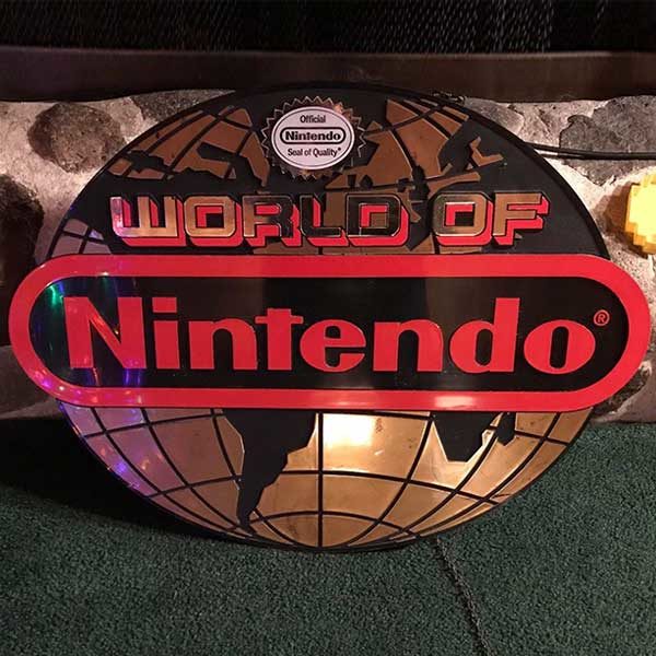 The World Of Nintendo Globe Sign is one of the most rare collectibles out there