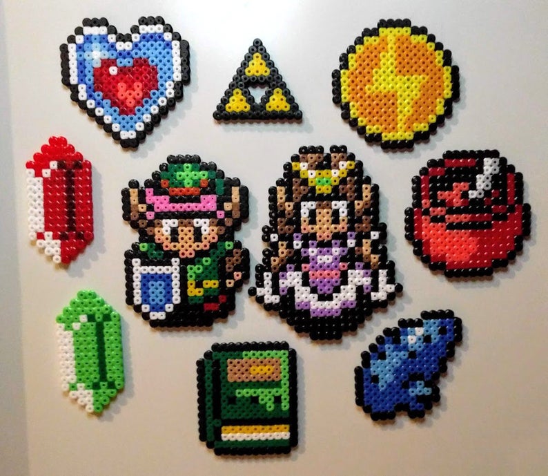 Zelda Characters from Beads 