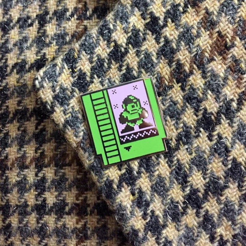 NES Cartridge as Enamel Pin