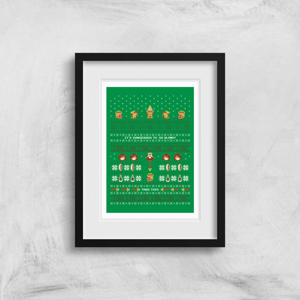 It's dangerous to go alone Poster Print